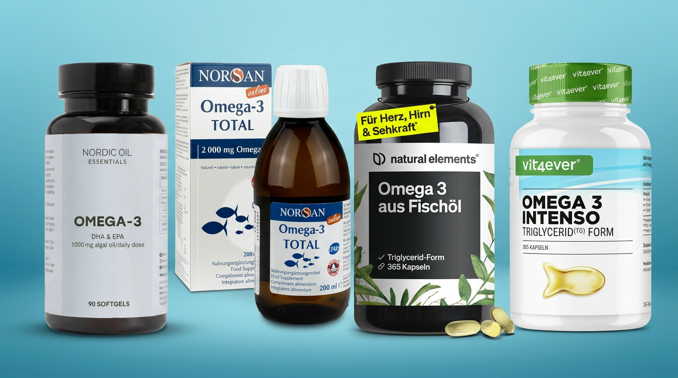 Omega 3 Produkt-Übersicht