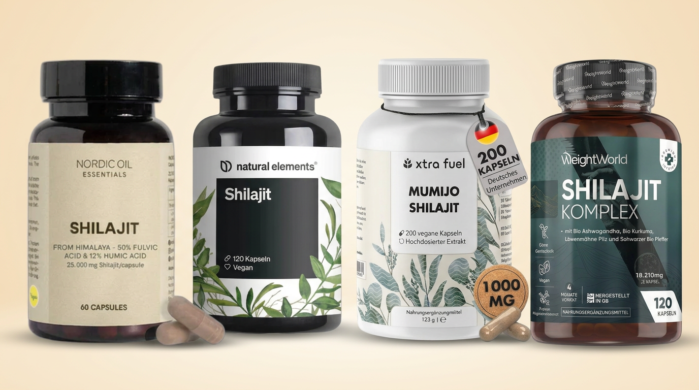 Shilajit Produkt-Übersicht